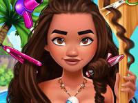 play Polynesian Princess Real Haircuts