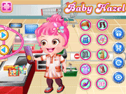 Baby Hazel As Cashier Dressup