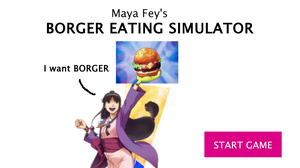 play Maya Fey'S Borger Eating Simulator