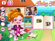 play Baby Hazel Story Writer Dressup