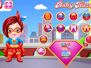 play Baby Hazel Super Girl Dressup