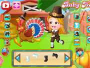 play Baby Hazel Thanks Giving Dressup