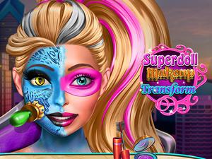 play Super Doll Makeup Transform