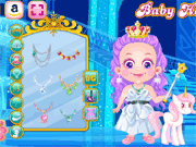 play Baby Hazel Ice Princess Dressup