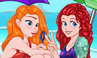 play Princess Beach Party