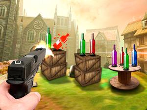 play Bootle Target Shooting 3D