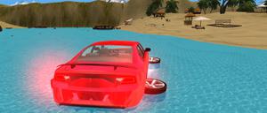 play Water Car Surfing 3D