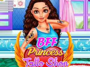 play Bff Princess Tatoo Shop