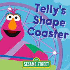 play Sesame Street Telly'S Shape Coaster