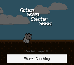 play Action Sheep Counter 3000