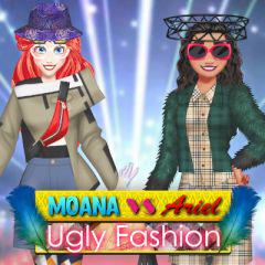 play Moana Vs Ariel Ugly Fashion