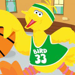 play Big Bird'S Basketball