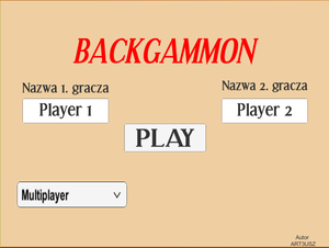 play Training Project - Backgammon