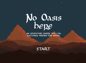 play No Oasis Here