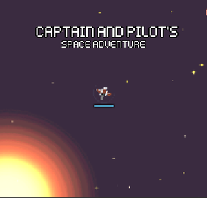 Captain And Pilot'S Space Adventure