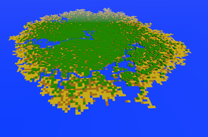 Recursive Island Generator