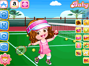 play Baby Hazel Tennis Dressup