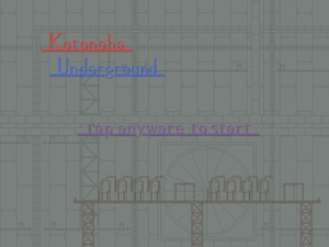 play Kotonoha Underground