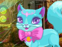 Fantasy Blue Cat Escape