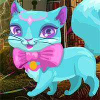 Fantasy Blue Cat Escape