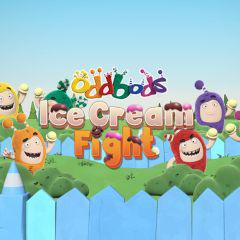 Oddbods Ice Cream Fight