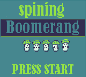 play Spinning Boomerang