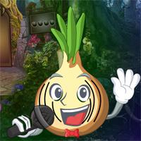 play Games4King Cartoon Singing Onion Escape