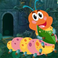 play Games4King Caterpillar Escape