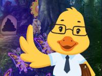 play Cartoon Duck Teacher Escape