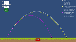 play Linear Acceleration Integrators Demo