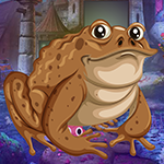 Brown Frog Escape