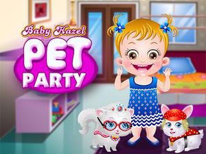 play Baby Hazel Pet Party