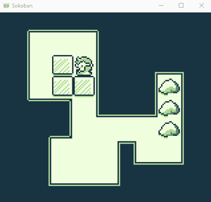 play Sokoban Like In Gbstudio
