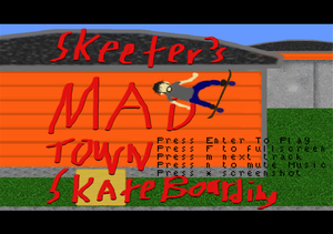 play Skeeter'S Mad Town Skateboarding