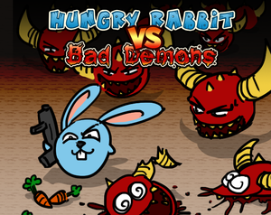 play Hungry Rabbit Versus Bad Demons