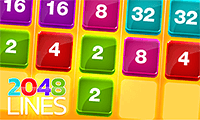 play 2048 Lines