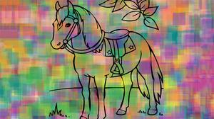 play Horse Coloring Book