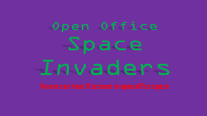 play Open Office Space Invaders