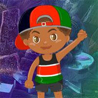 play Games4King Kenya Boy Escape