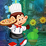 Monkey Pizza Chef Escape Game_P