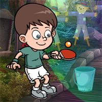 play Games4King Table Tennis Player Escape