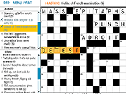 play Best Daily Cryptic Crossword