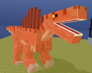 play Blocky Dino Park: Spino Strike