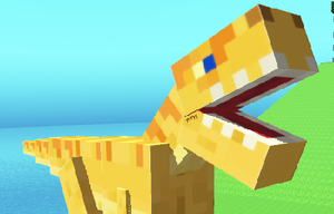 play Blocky Dino Park: T-Rex Rampage