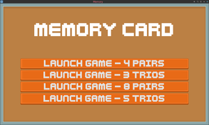 play Memory Card