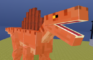 Blocky Dino Park: Spino Strike