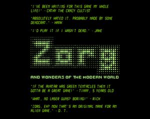 play Zorg And Wonders Of The Modern World