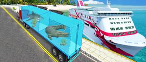 play Sea Animal Cargo Truck