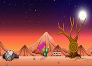 play Desert Wooden House Escape