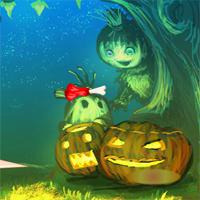 play Halloween Pumpkin Girl Escape